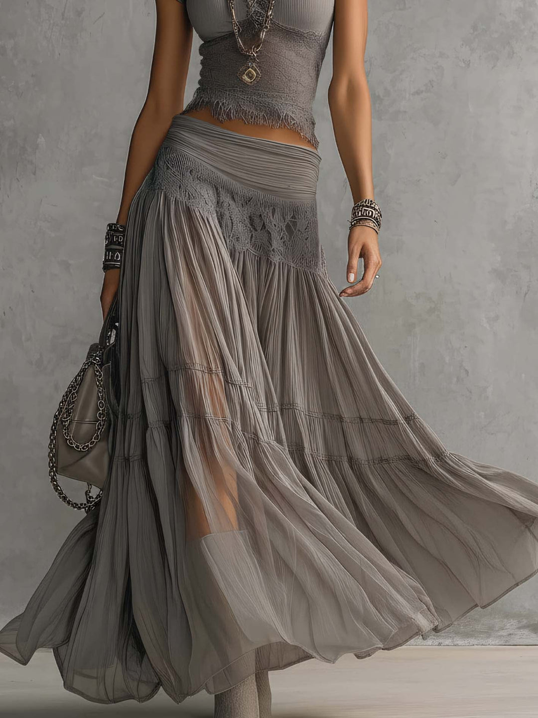 Finella Maxi Skirt Set