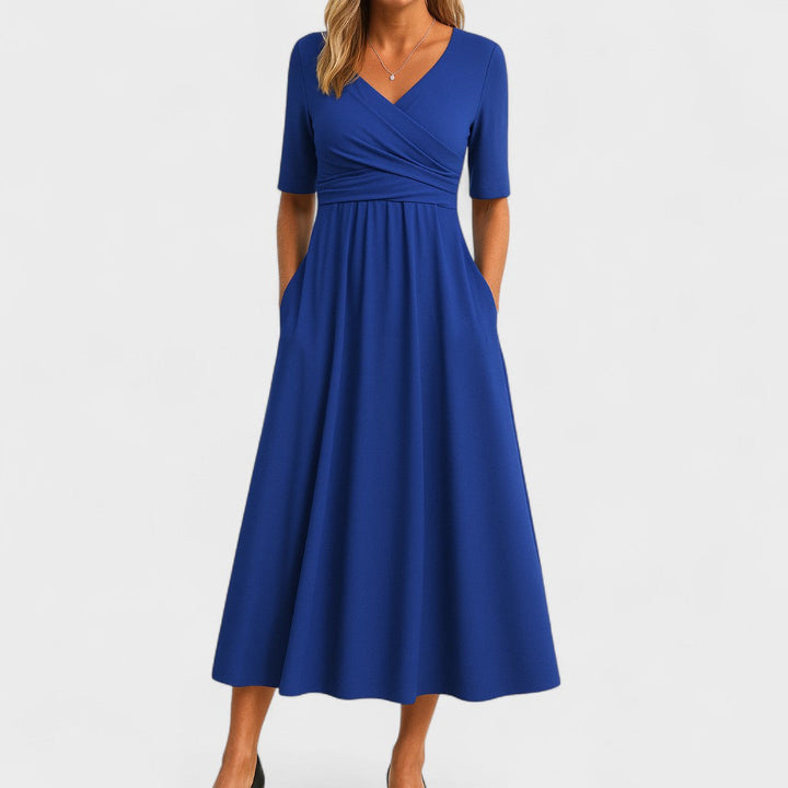 Phoebe | Robe midi élégante