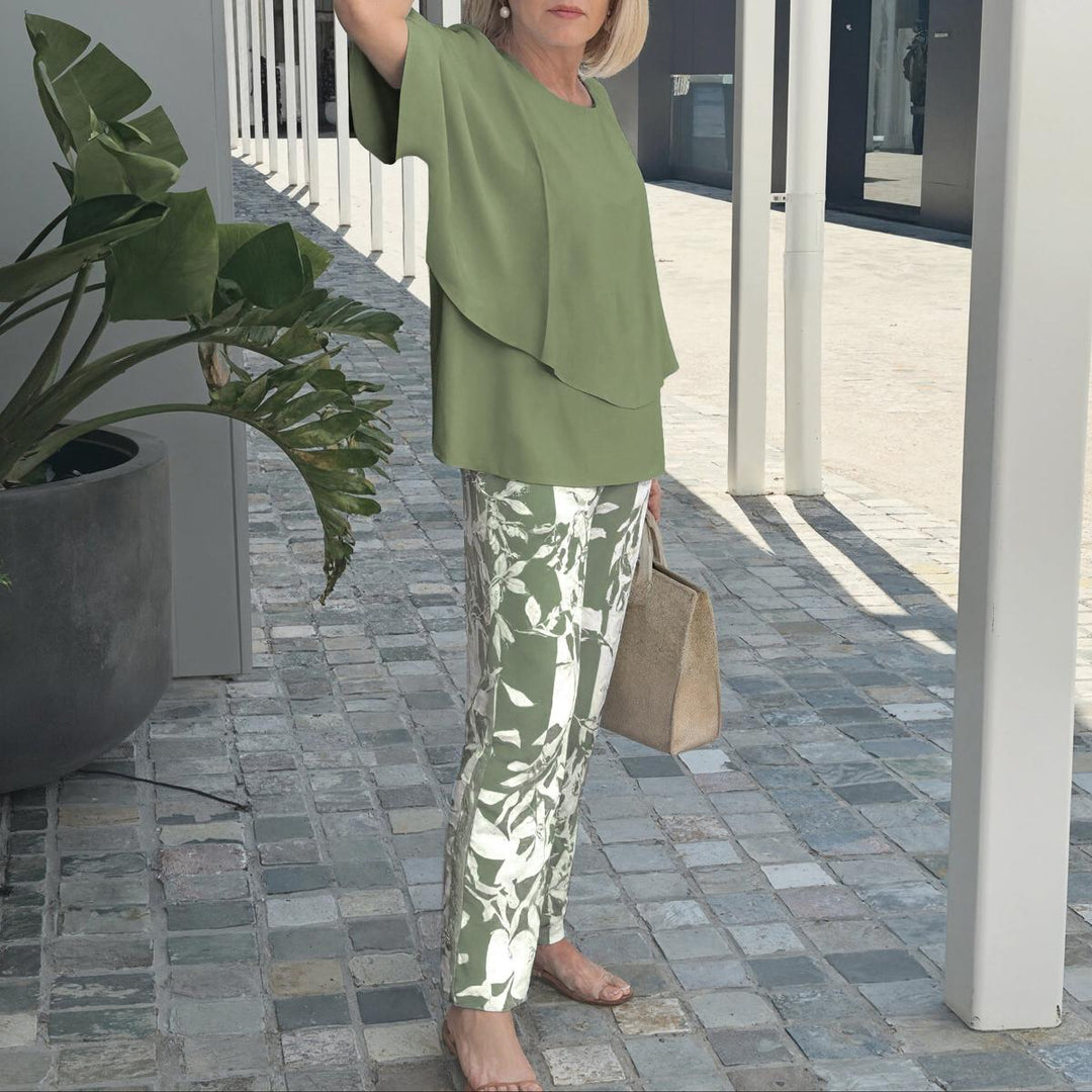 Sage Botanical Two-Piece Set