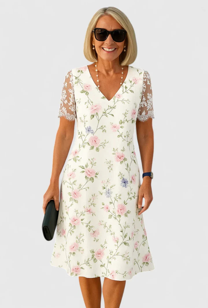 Brislyn | Robe midi élégante