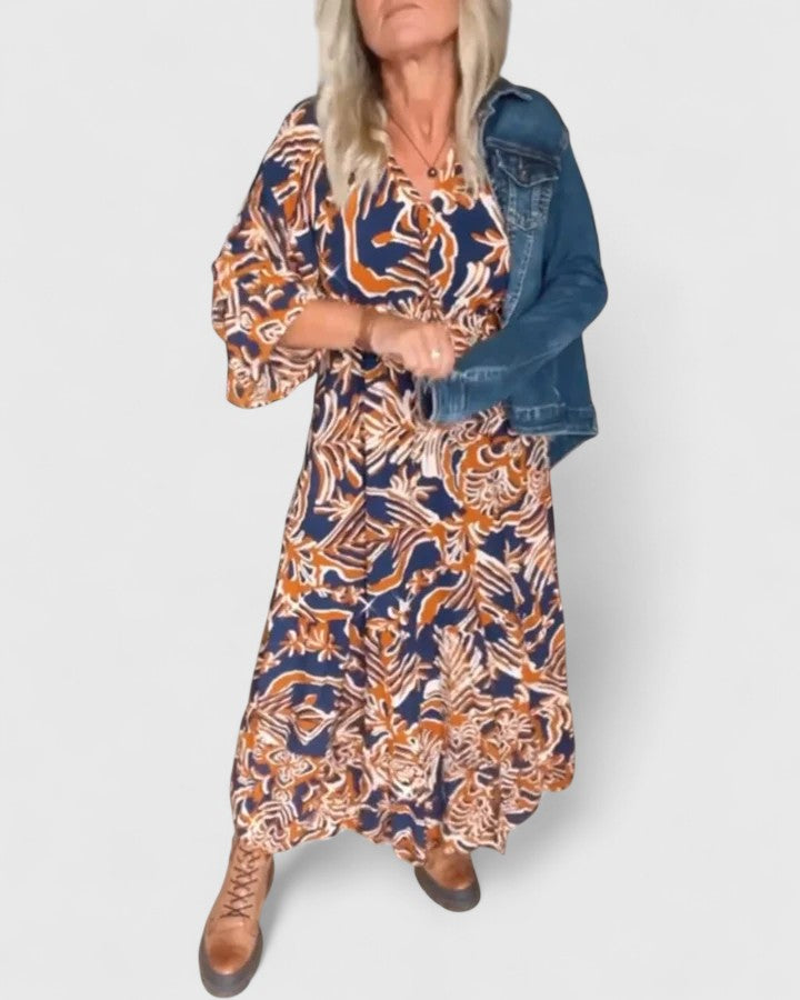 Julee | Robe maxi sophistiquée