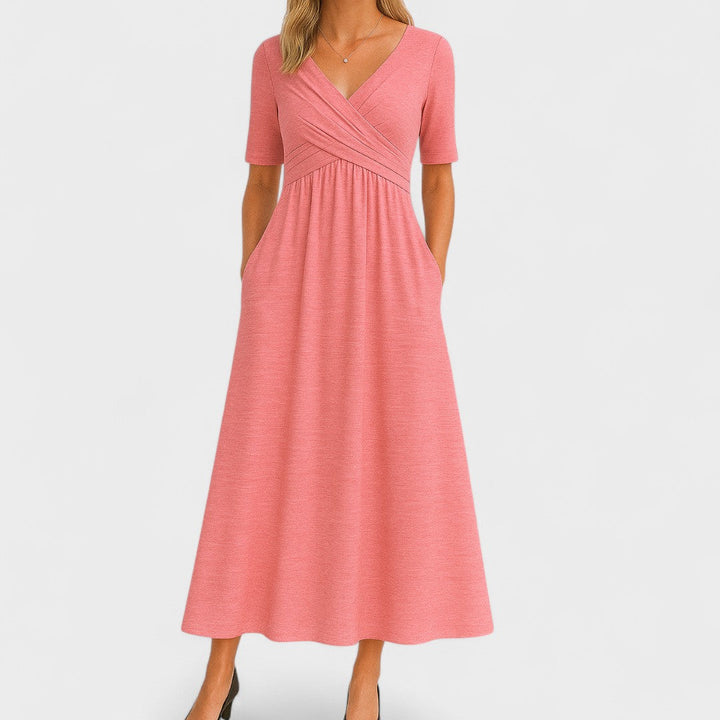 Phoebe | Robe midi élégante
