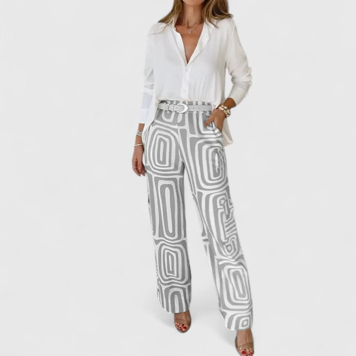 Kira | Ensemble deux pièces élégant (ceinture offerte)