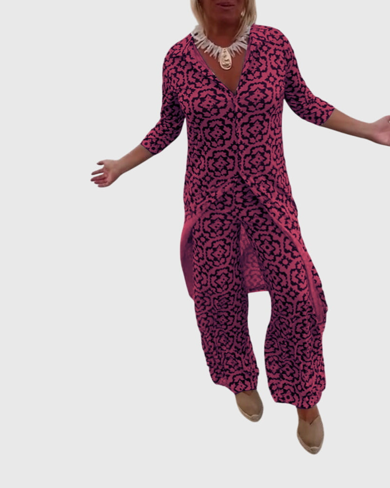 Gabriella™ | Ensemble deux pièces vintage élégant