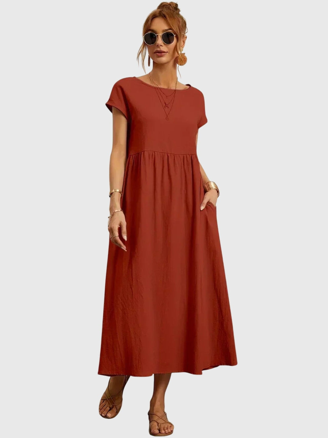 Giselle™ - Robe décontractée à poches