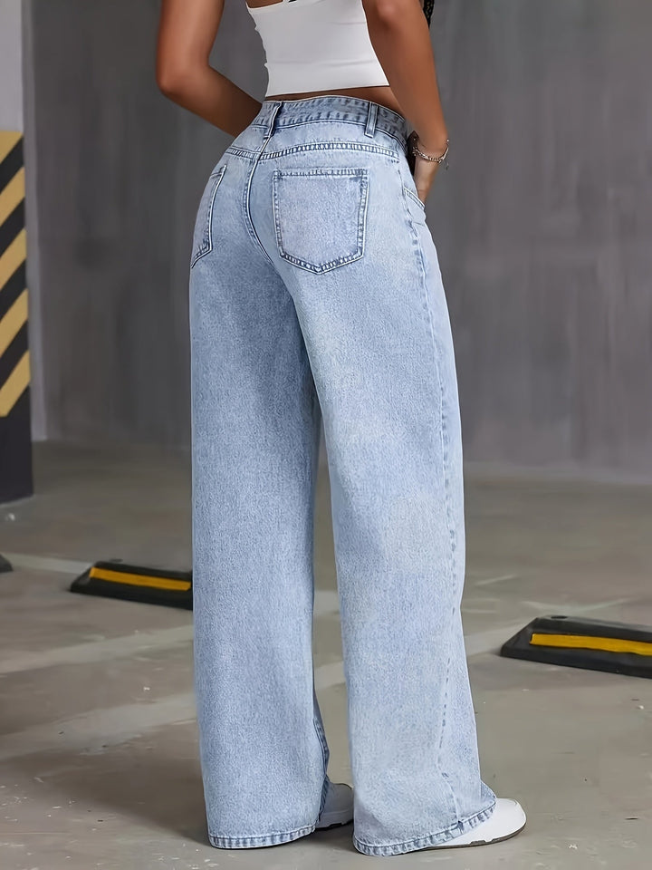 PHILIPPA™ - Jean taille haute tendance