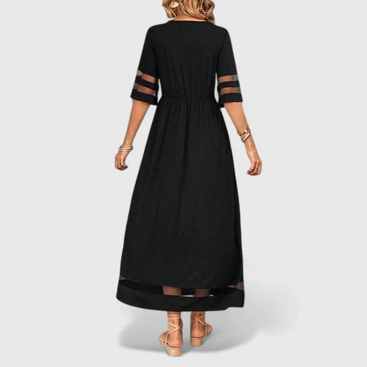 Delymarina | Robe midi élégante