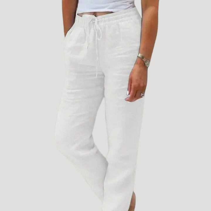 Doris Drawstring Lightweight Trousers
