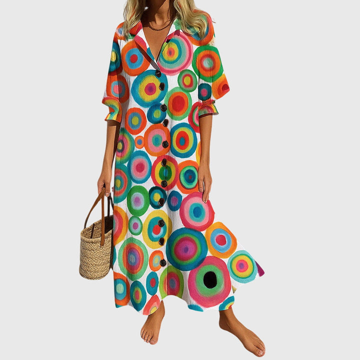 Jasmine™ | Robe amincissante élégante