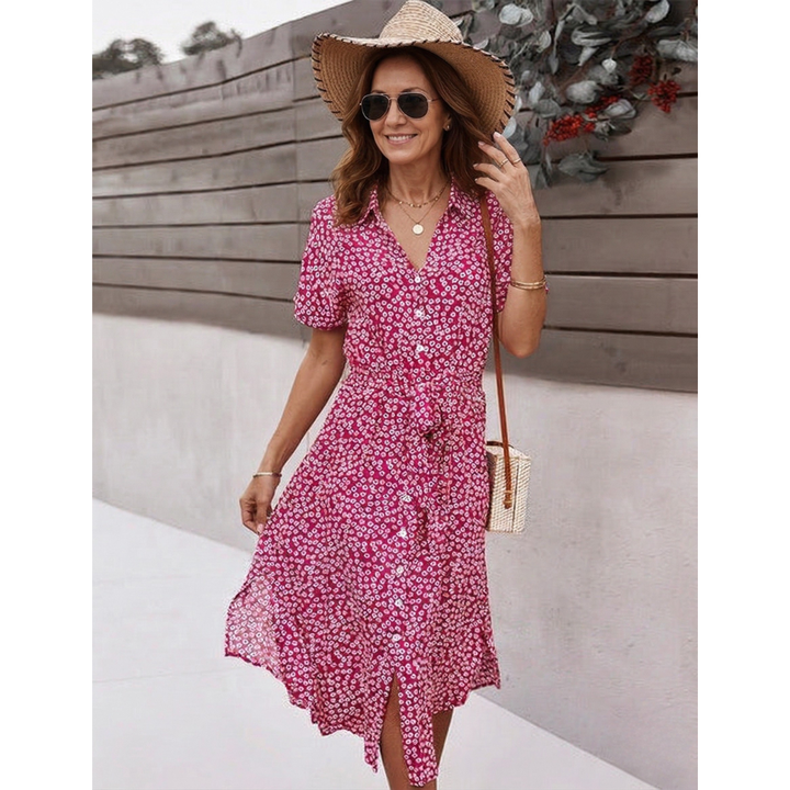 Teresa Floral Midi Dress