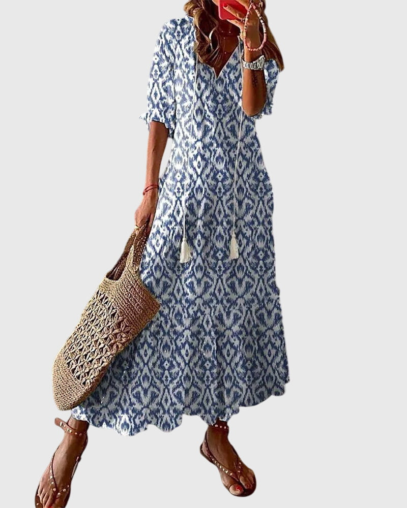 Amalia™ | Robe d'été bohème vintage