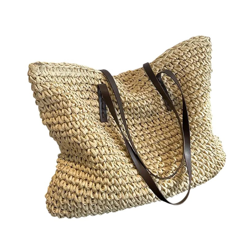 Sac cabas tissé Olivia