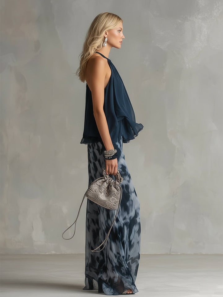 Ludovica Elegant chiffon set