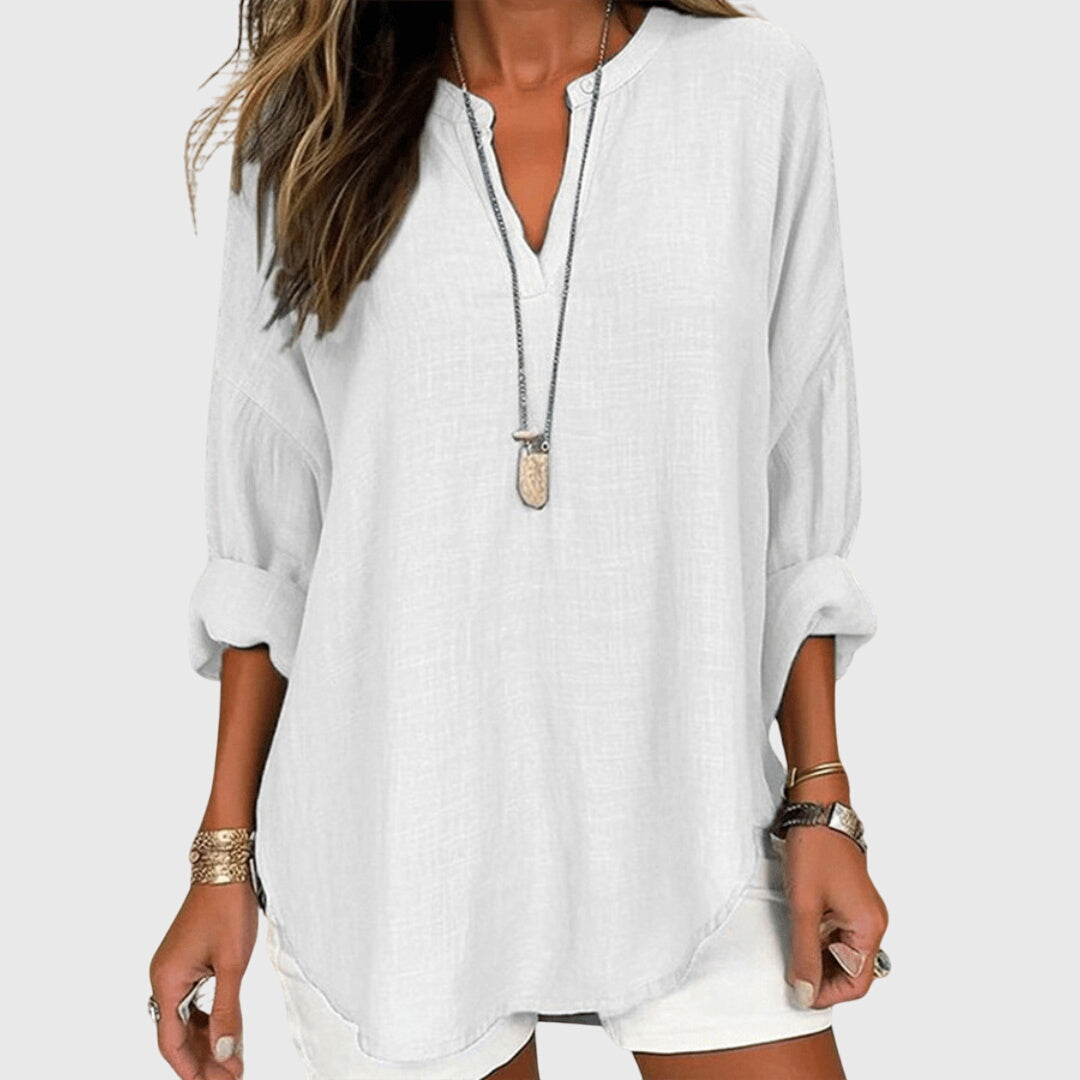 Lenara™ | Chemise de plage fluide et élégante