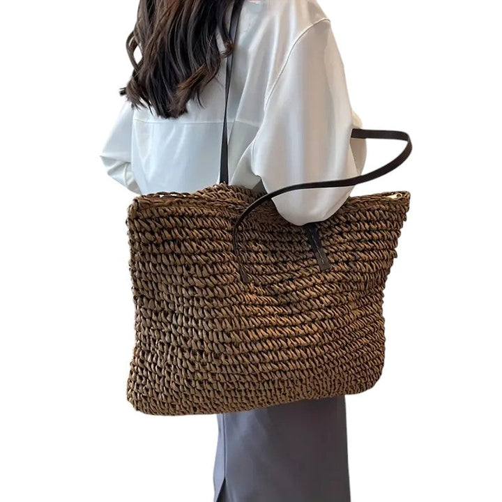 Sac cabas tissé Olivia
