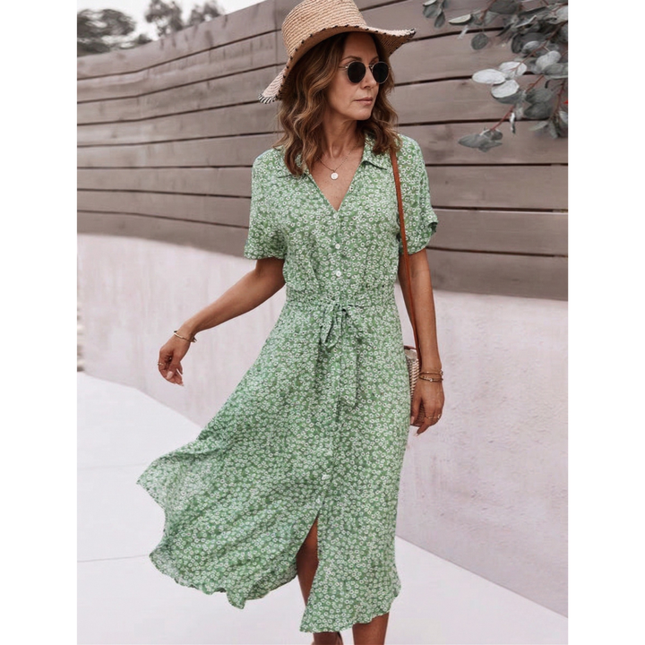 Teresa Floral Midi Dress