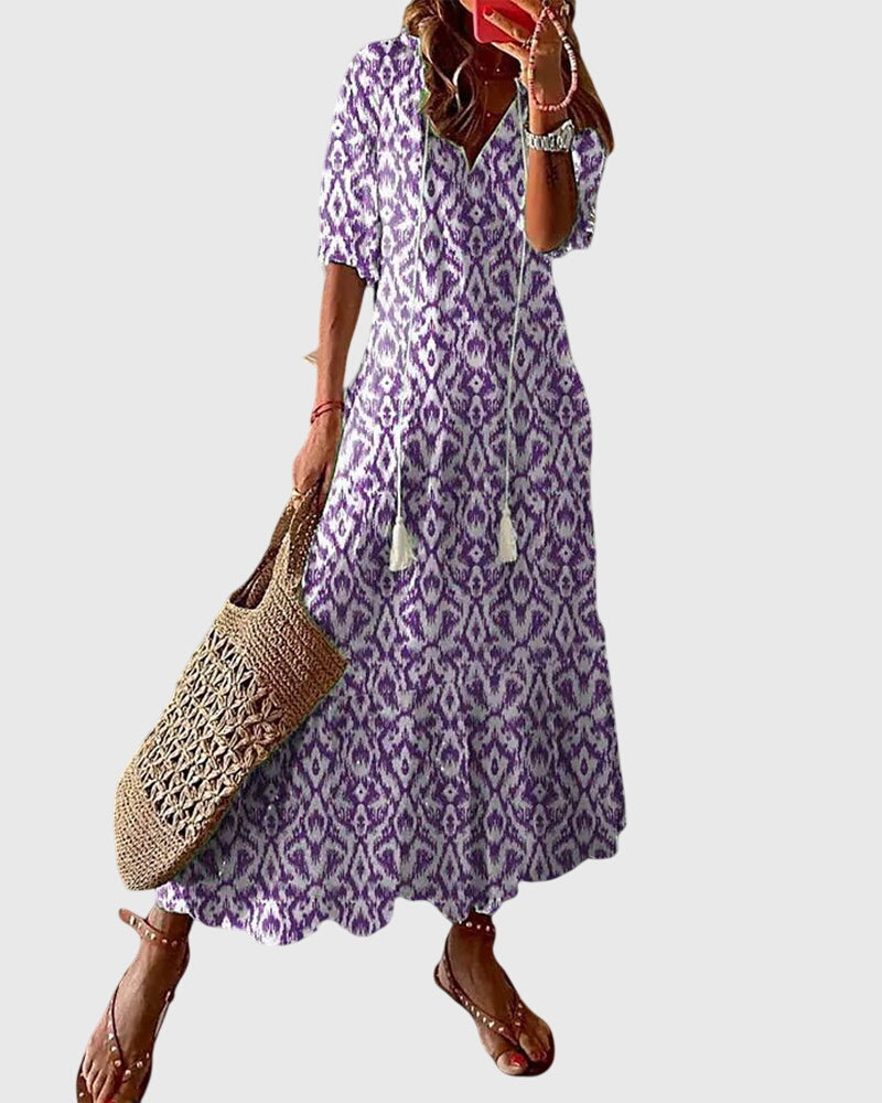 Amalia™ | Robe d'été bohème vintage