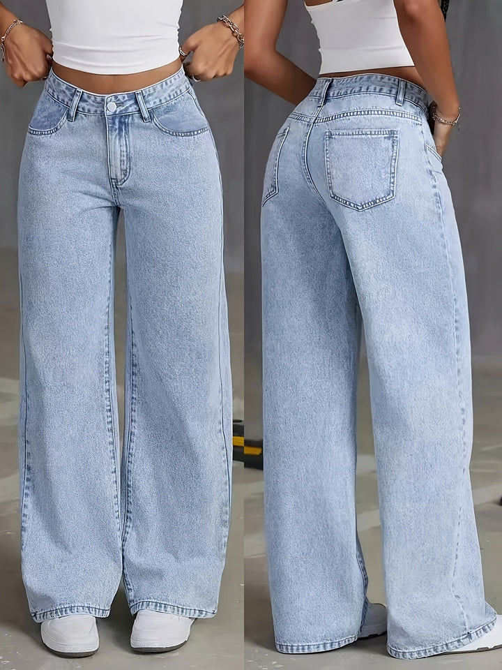 PHILIPPA™ - Jean taille haute tendance