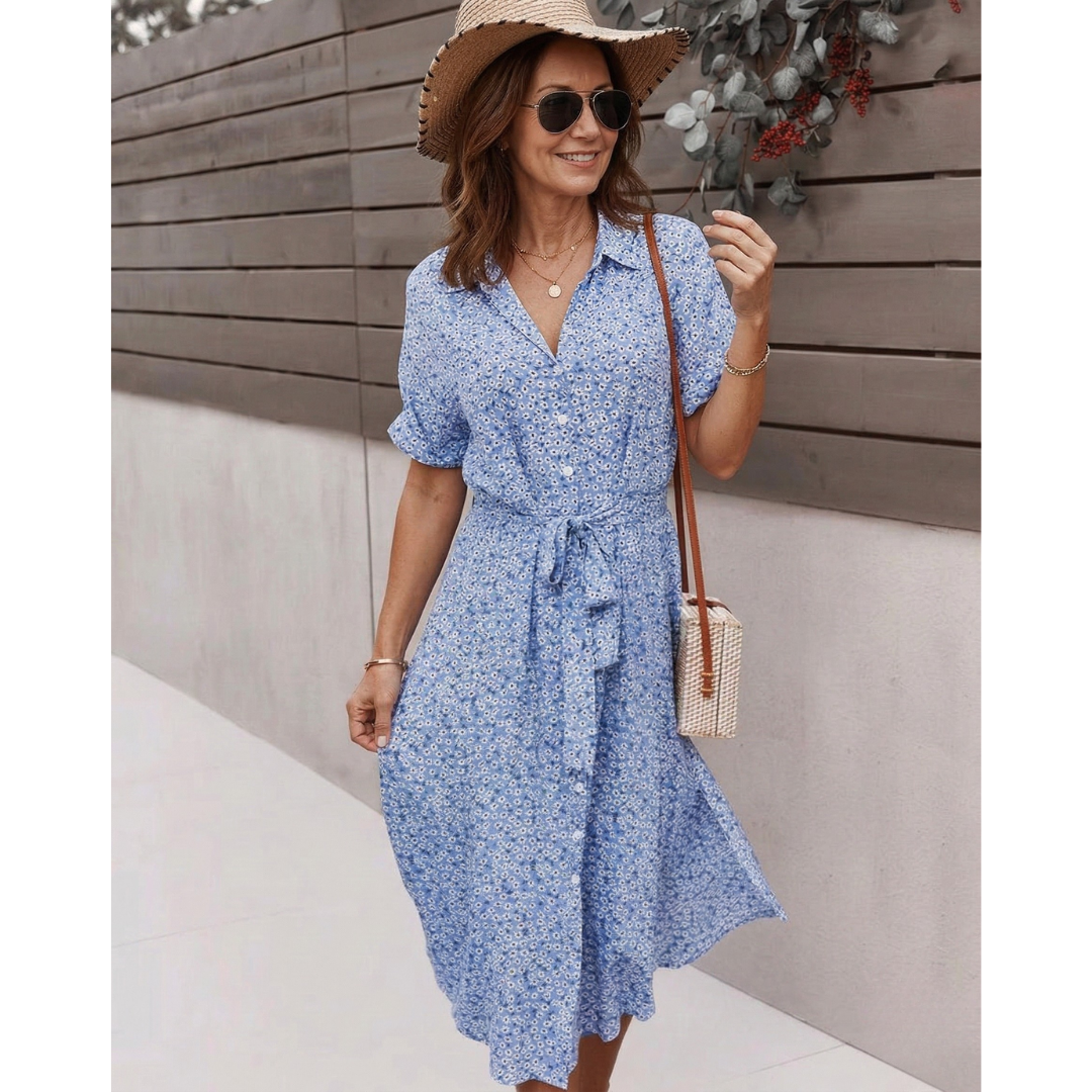 Teresa Floral Midi Dress