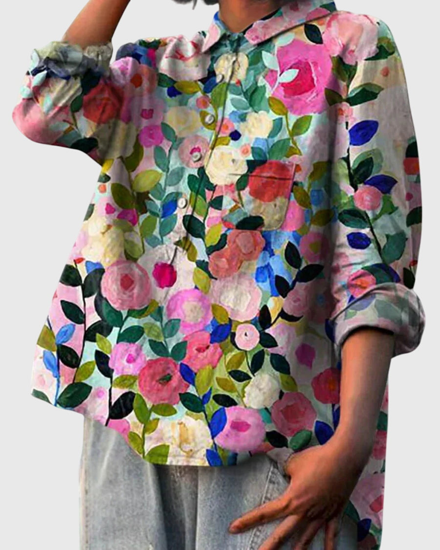 Valeria™ - Chemisier à imprimé floral