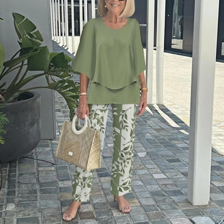 Sage Botanical Two-Piece Set