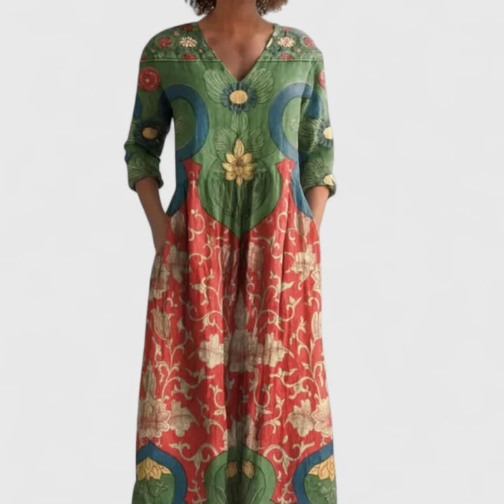 Kymberah | Robe midi sophistiquée