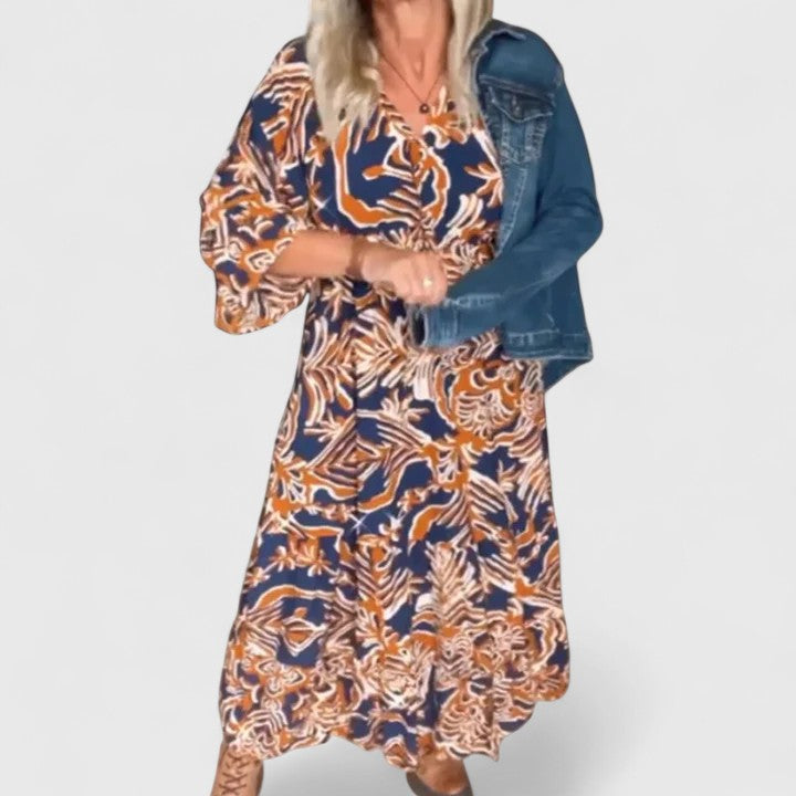 Julee | Robe maxi sophistiquée