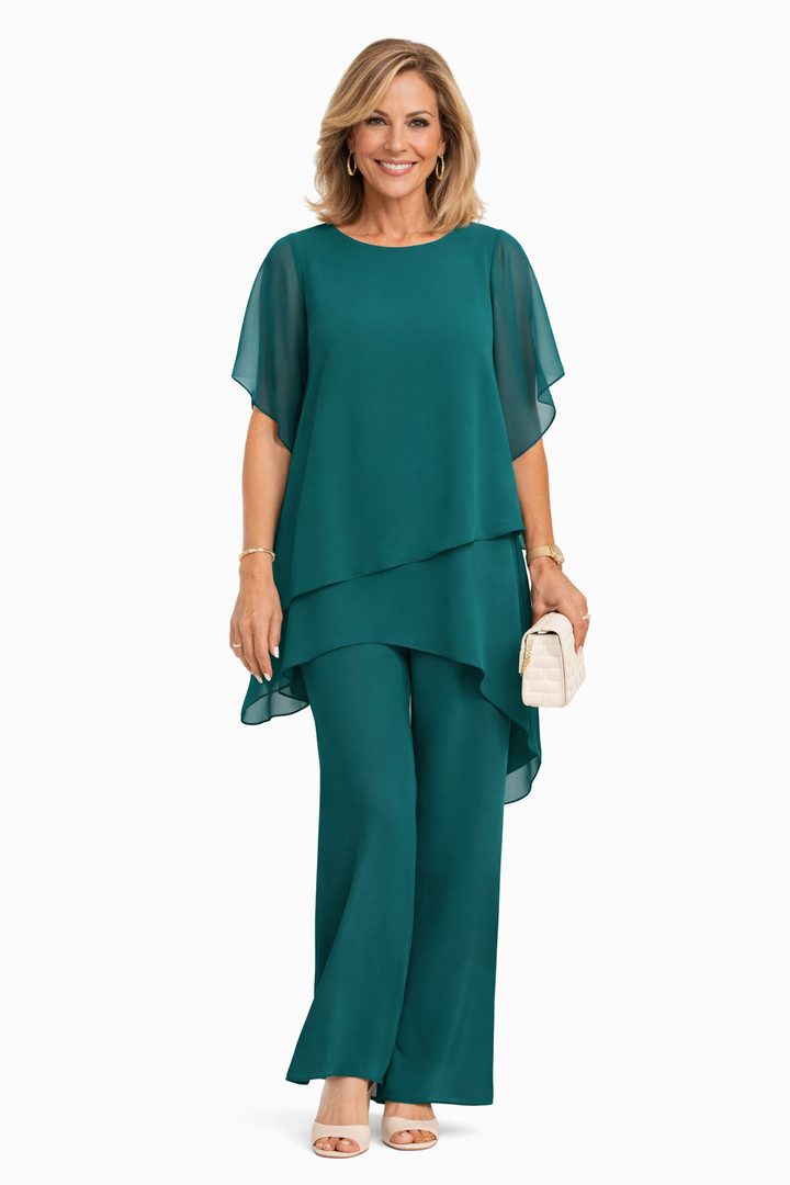 Avelonix Elegant Flowing Two-Piece Set