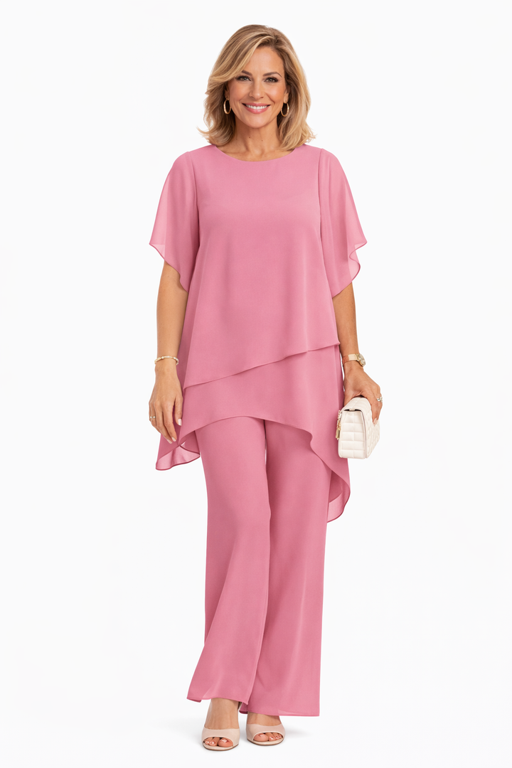 Avelonix Elegant Flowing Two-Piece Set