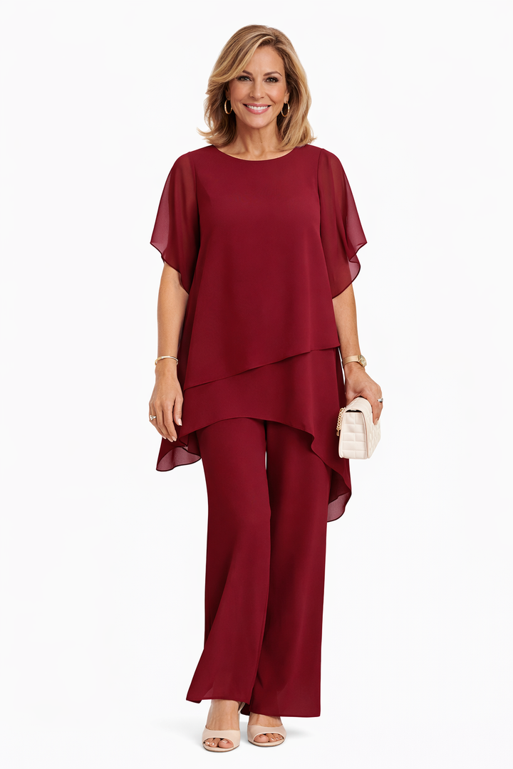 Avelonix Elegant Flowing Two-Piece Set
