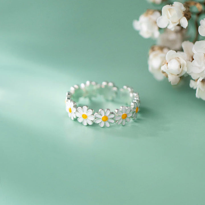 MAISY™ – Bague Marguerite en Fleur 