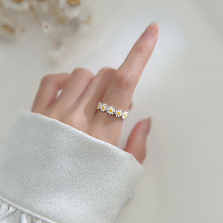 MAISY™ – Bague Marguerite en Fleur 