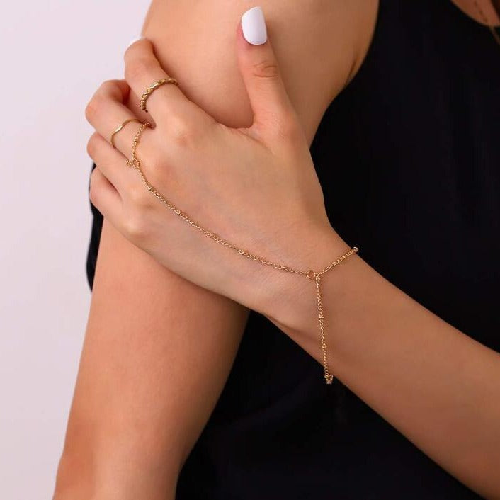 MYLENE™ – Bracelet délicat à maillons pour le poignet 