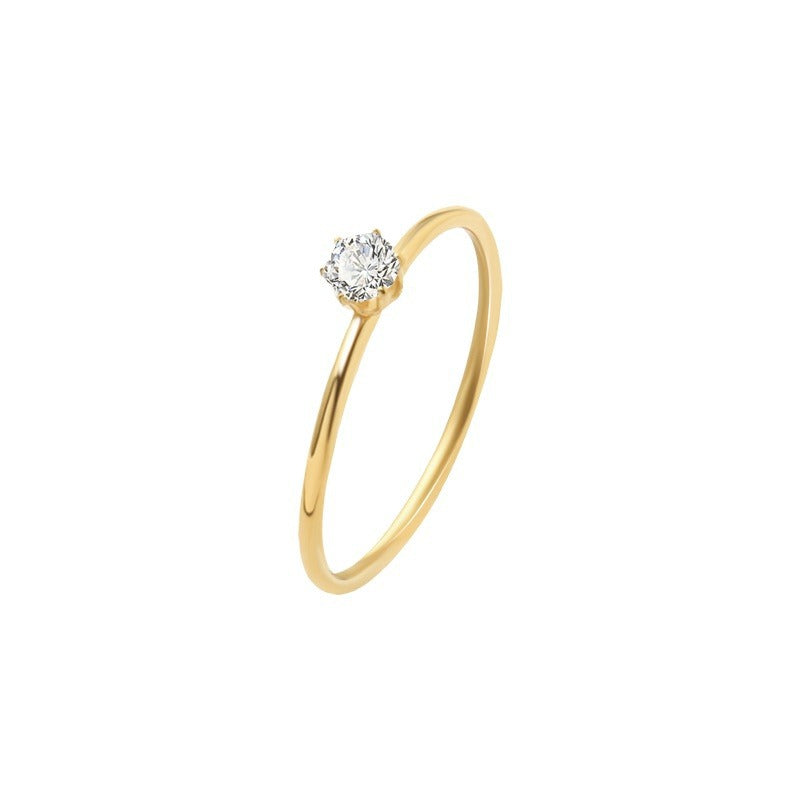 Bague VICTORINE™ – Élégance Simple 