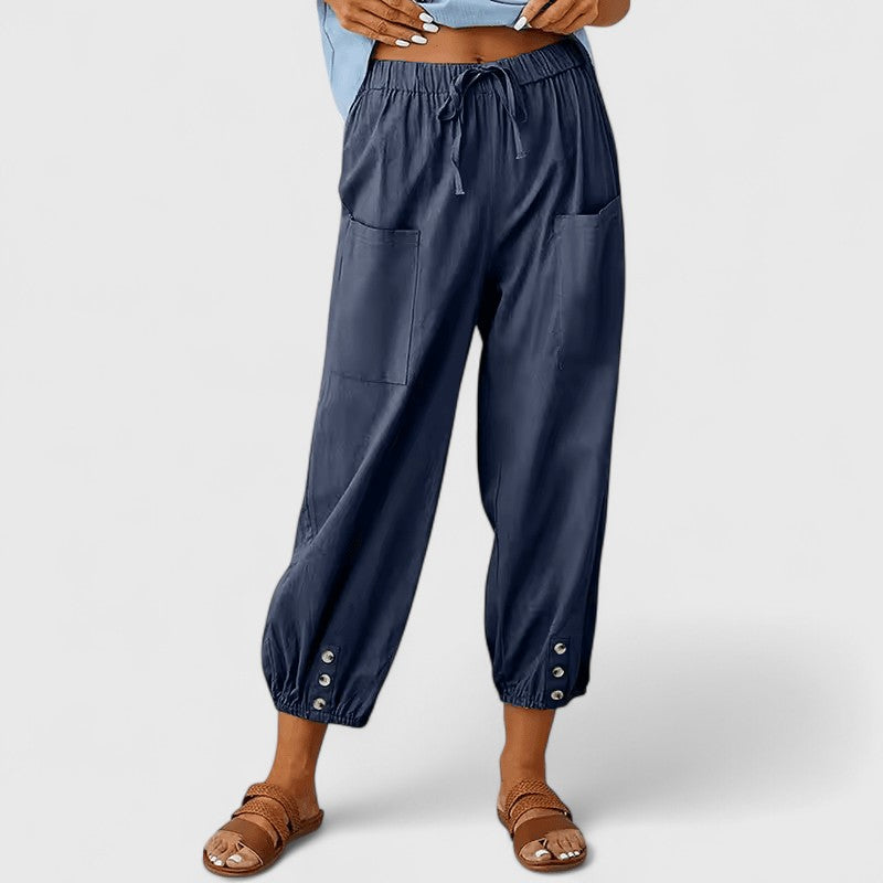 Jolie | Pantalon large sophistiqué