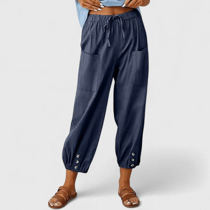 Jolie | Pantalon large sophistiqué