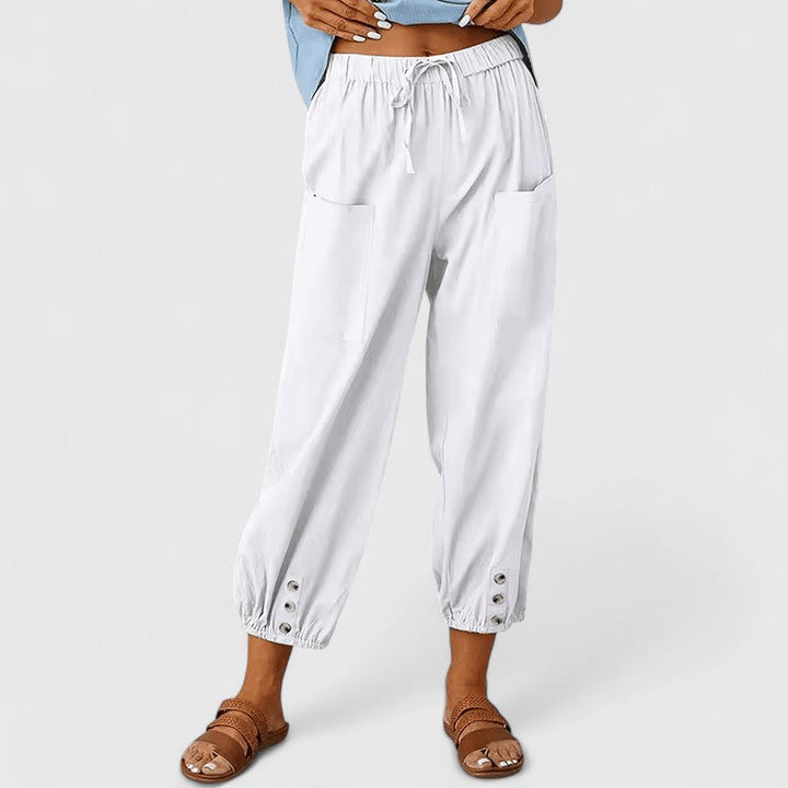Jolie | Pantalon large sophistiqué