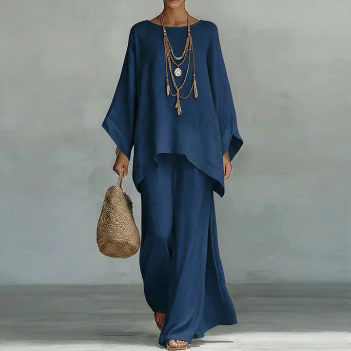 Oversized Tunic and Wide-Leg set