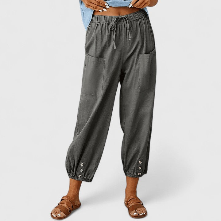 Jolie | Pantalon large sophistiqué