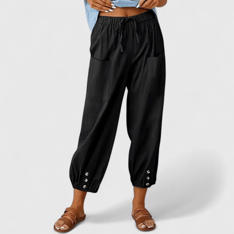 Jolie | Pantalon large sophistiqué