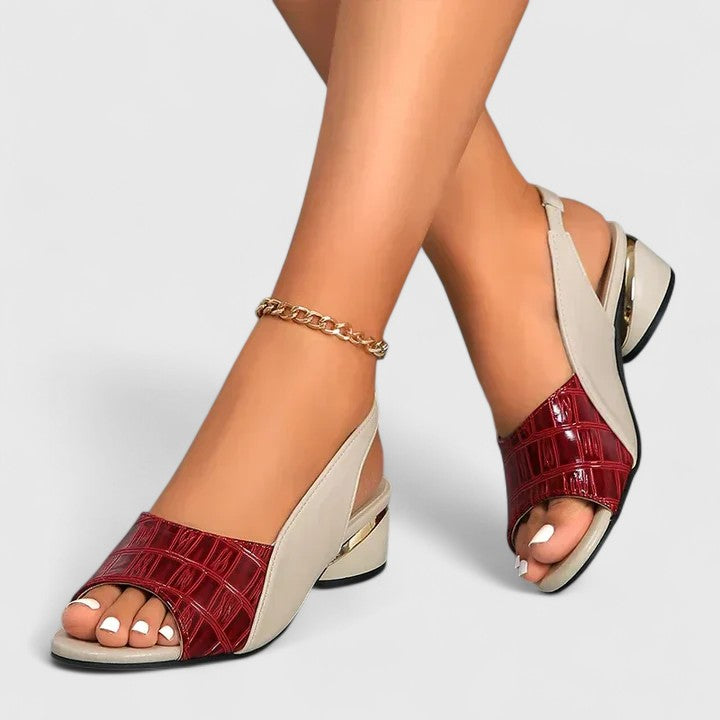 Mariah | Sandales élégantes en cuir