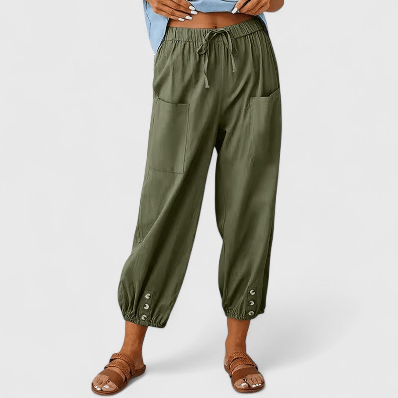 Jolie | Pantalon large sophistiqué
