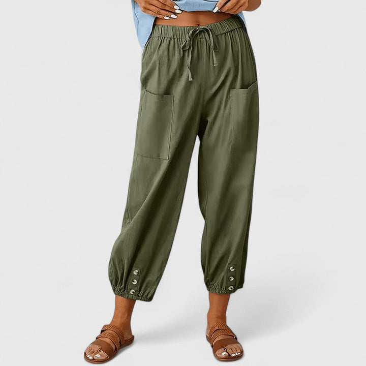 Jolie | Pantalon large sophistiqué