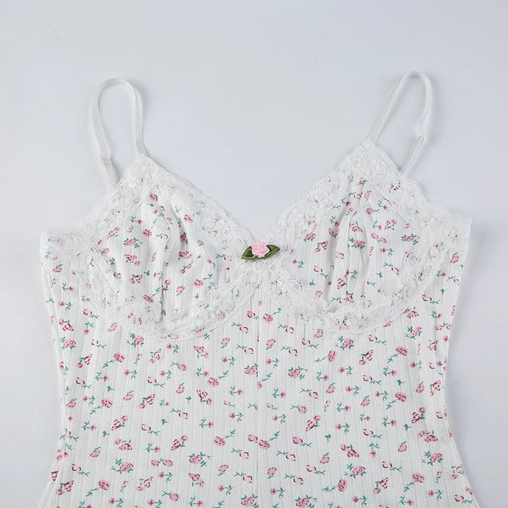 JOY™ – Body fleuri sans manches de rêve 