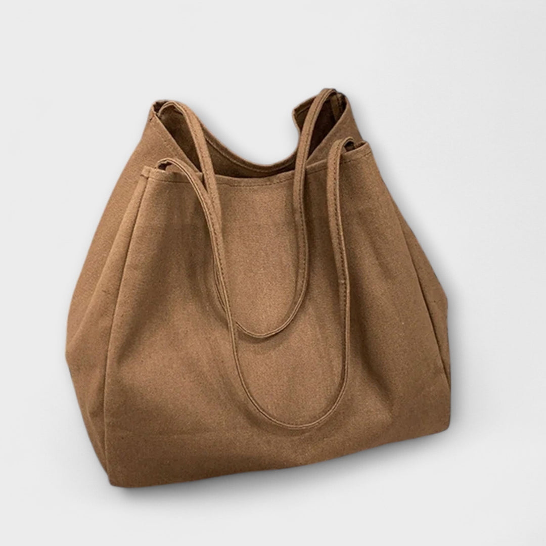 Olivia - Grand sac cabas en toile de haute qualité
