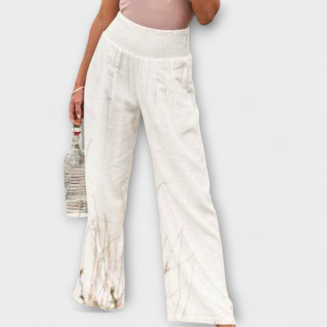 Thearya - Pantalon large décontracté