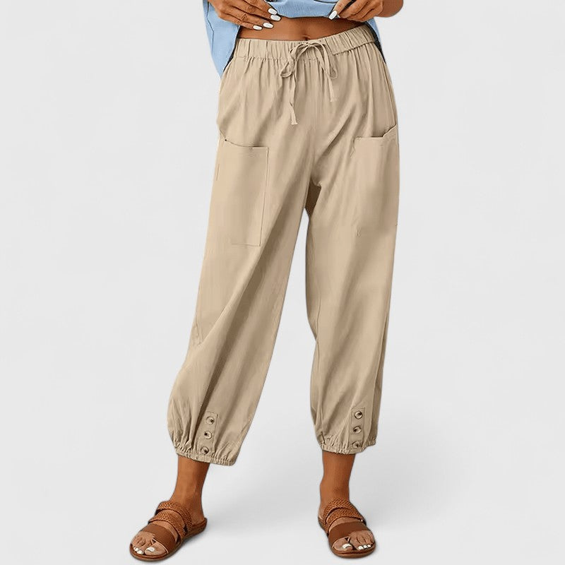 Jolie | Pantalon large sophistiqué