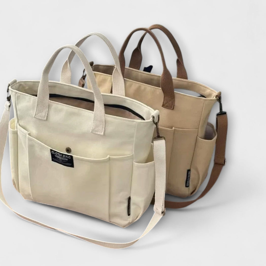 Olivia - Sac fourre-tout minimaliste en toile