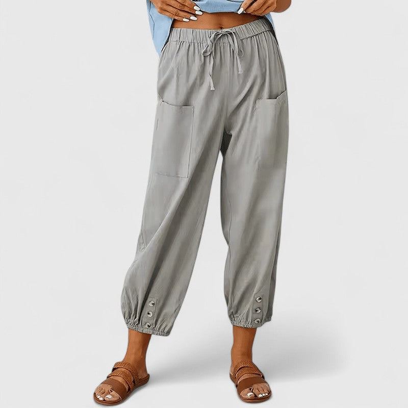 Jolie | Pantalon large sophistiqué