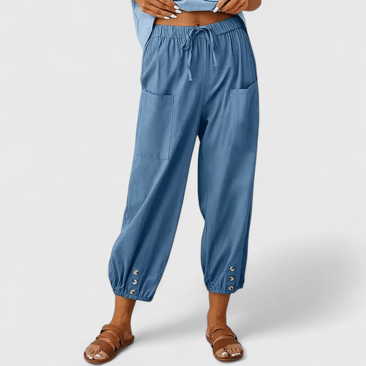 Jolie | Pantalon large sophistiqué
